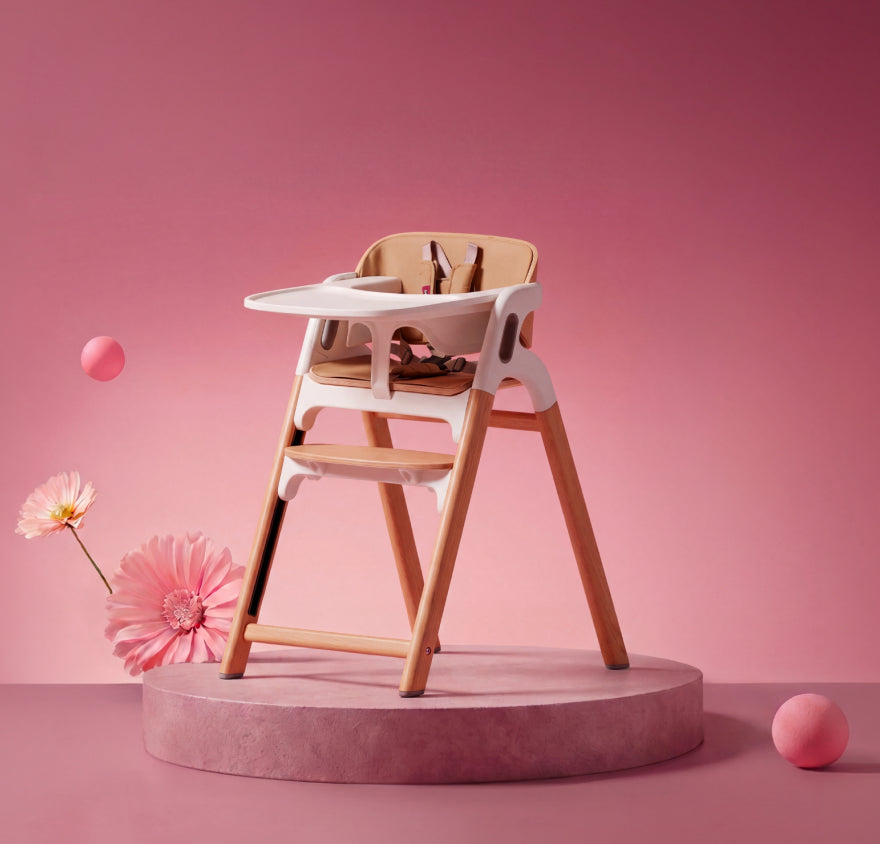 Momcozy DinerPal Krzesełko do Karmienia z Miękką Poduszką