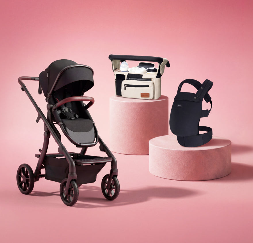 On-the-Go Bundle:ChangeGo Stroller and Baby Carrier and Organizer
