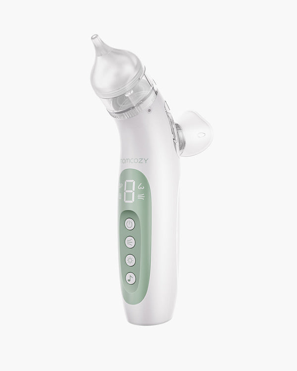 Momcozy BreezyClear™ 2 w 1 Elektryczny Aspirator do Nosa ze Sprayem i Odsysaniem