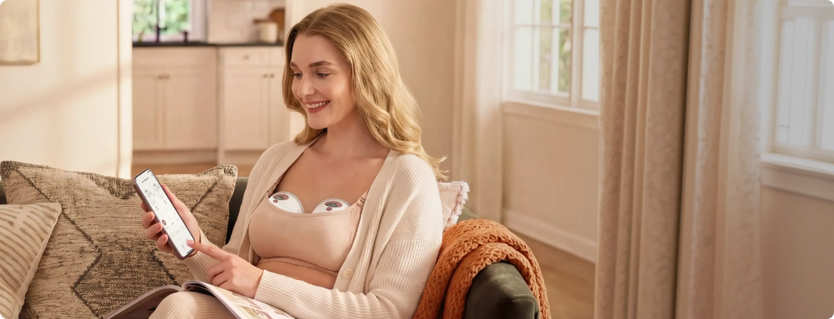 Translation missing: en.M5 Smart Wearable Breast Pump – Upgraded with App Control