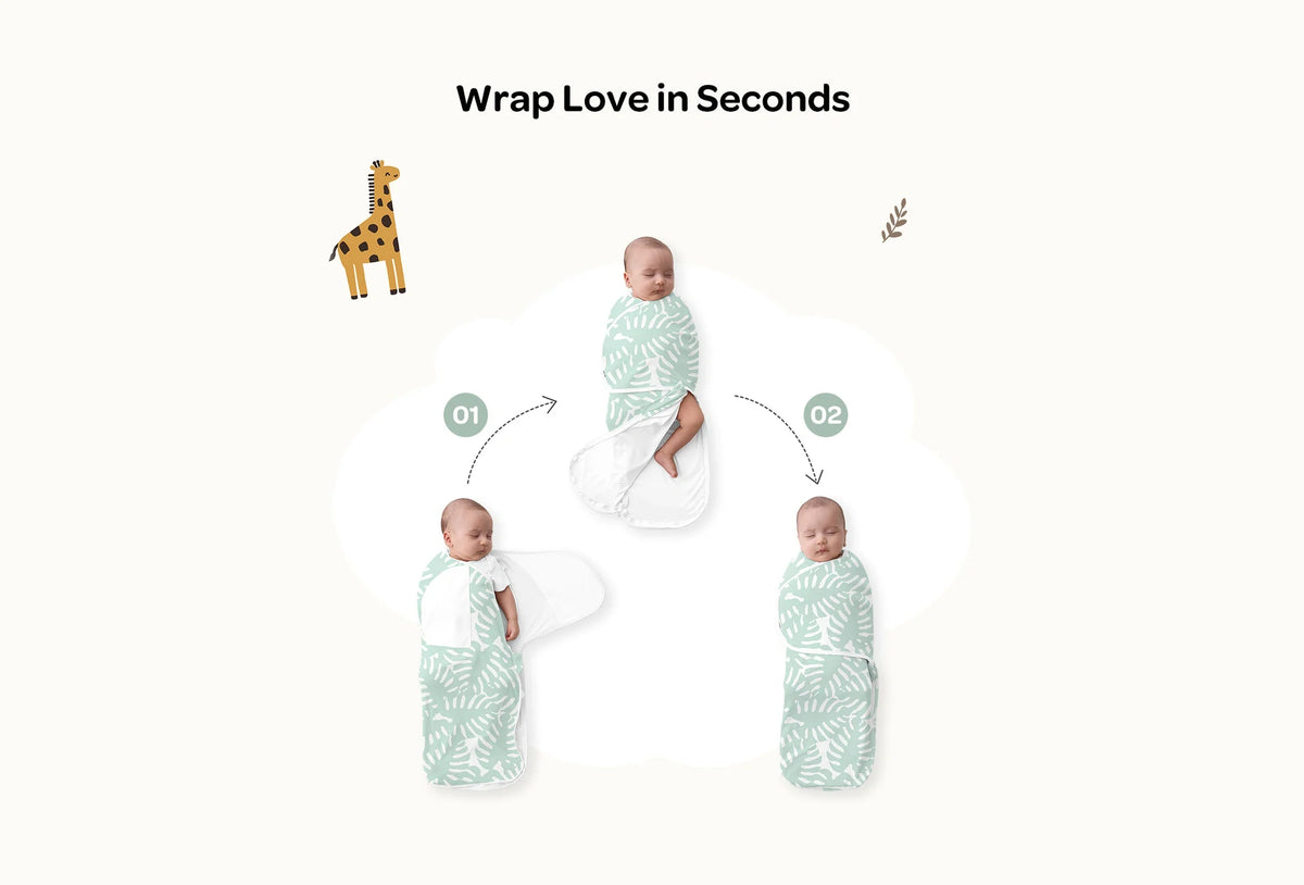 Momcozy Łatwy Otulacz Dla Niemowląt