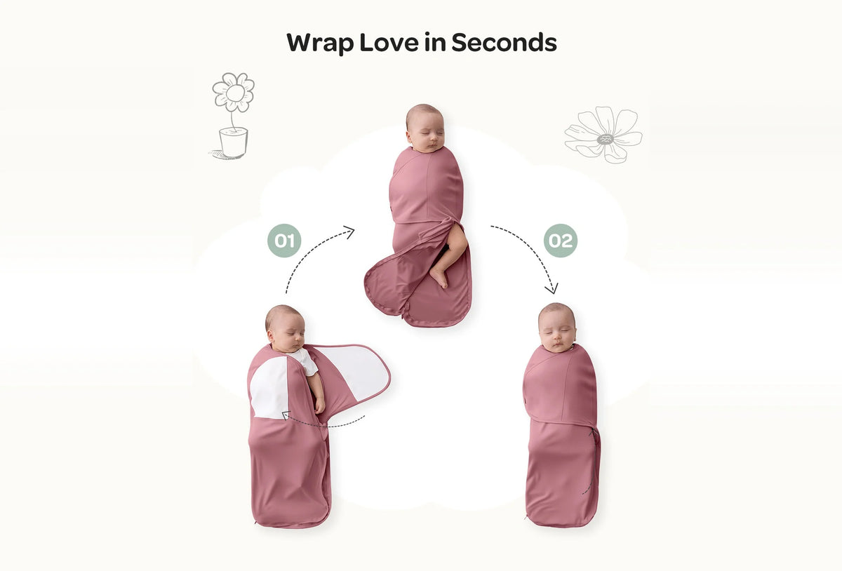 Momcozy Łatwy Otulacz Dla Niemowląt