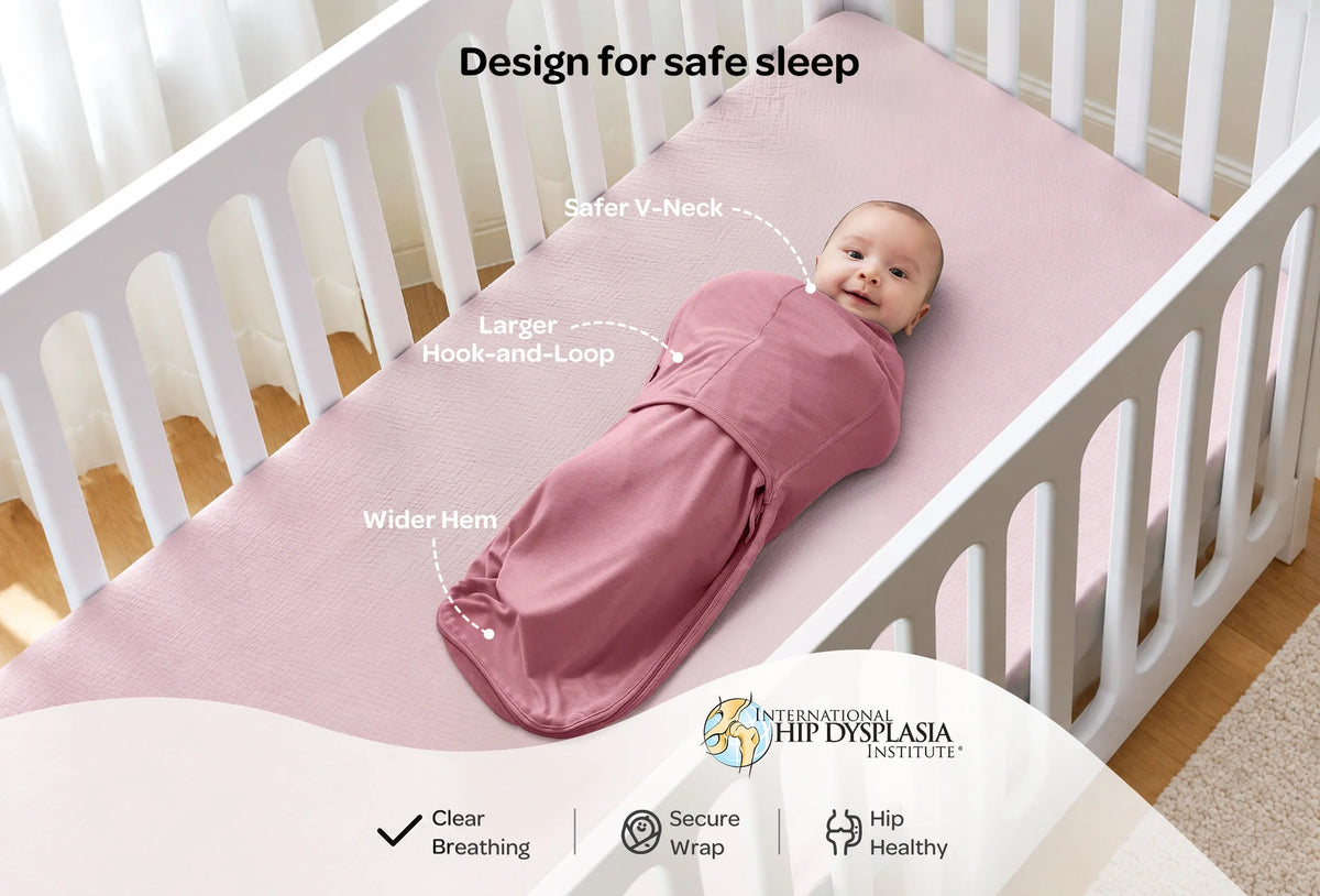 Momcozy Łatwy Otulacz Dla Niemowląt