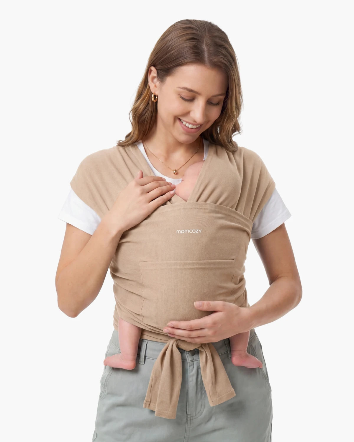 Easy to Wear Hands Free - Baby Wrap Carrier