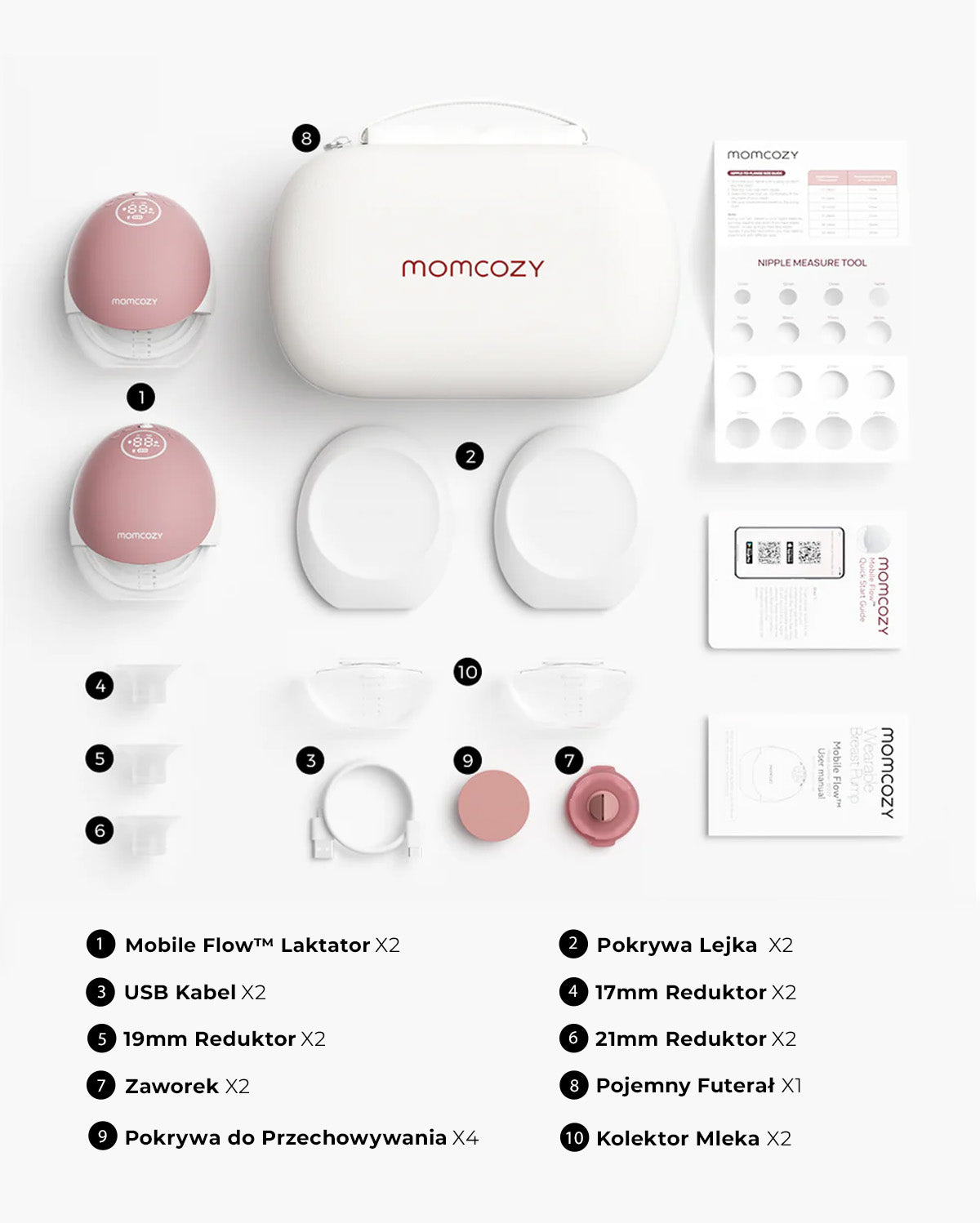 Momcozy Mobile Flow™ Hands-Free Breast Pump | M9