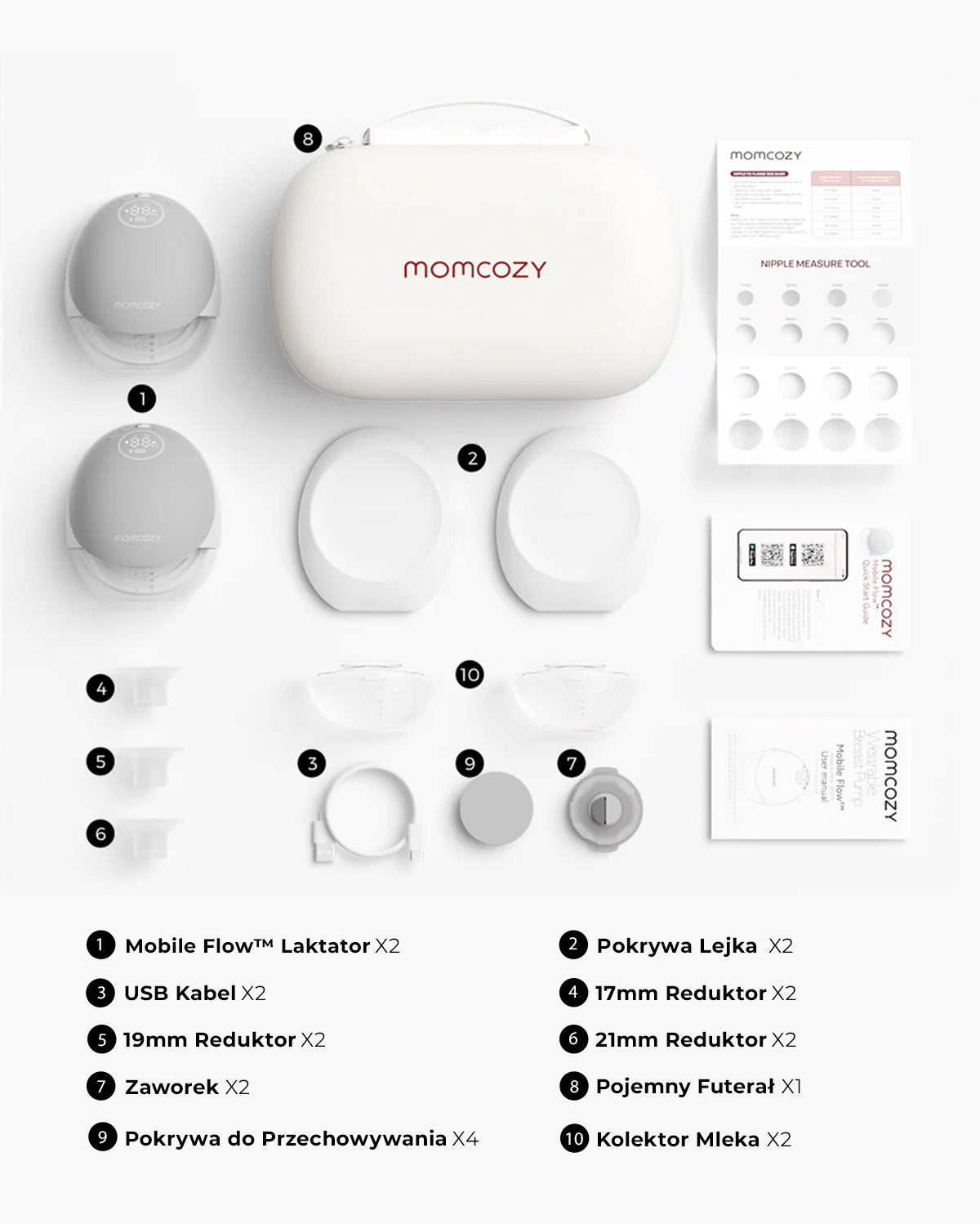 Momcozy Mobile Flow™ Hands-Free Breast Pump | M9
