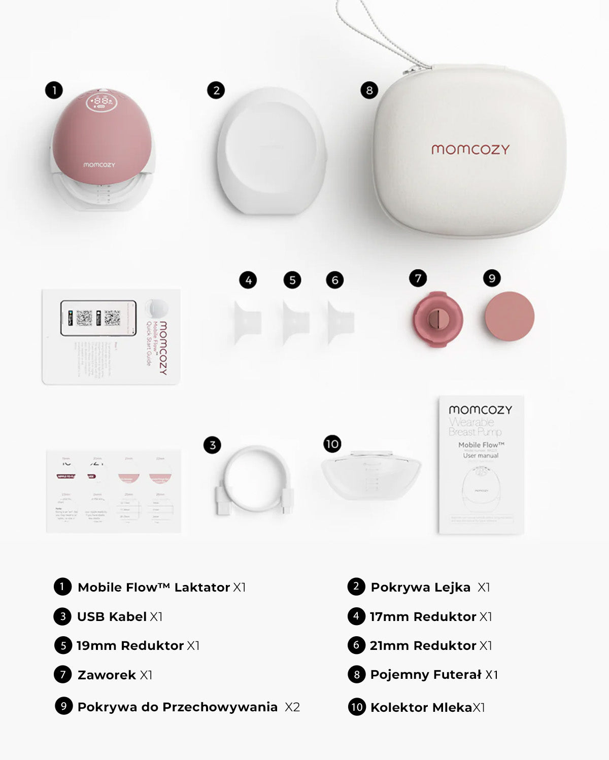 Momcozy Mobile Flow™ Hands-Free Breast Pump | M9