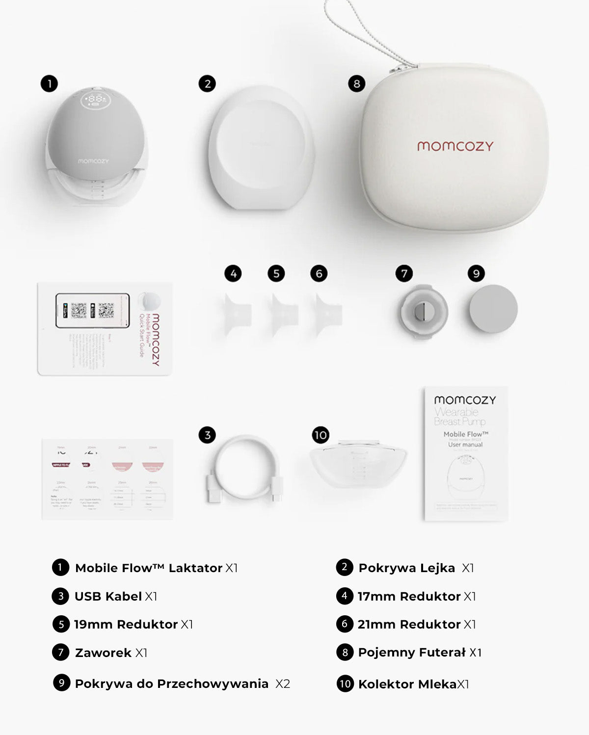 Momcozy Mobile Flow™ Hands-Free Breast Pump | M9