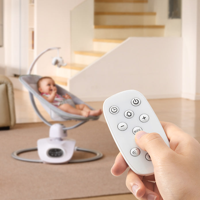 A remote control included