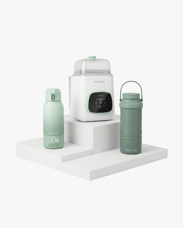 Cleaning and On-the-Go Bundle:  Bottle Washer and  Bottle Warmer and Bottle Cooler | EU