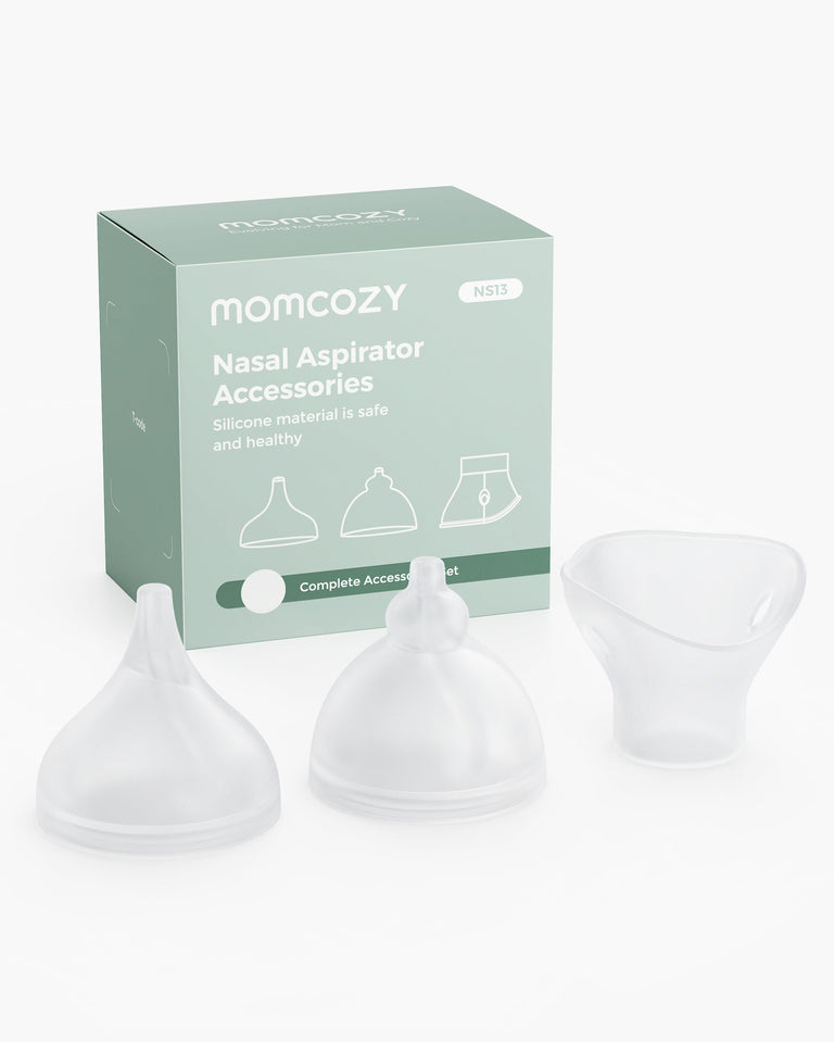 Momcozy BreezyClear™ 2 w 1 Elektryczny Aspirator do Nosa Końcówki Zamienne