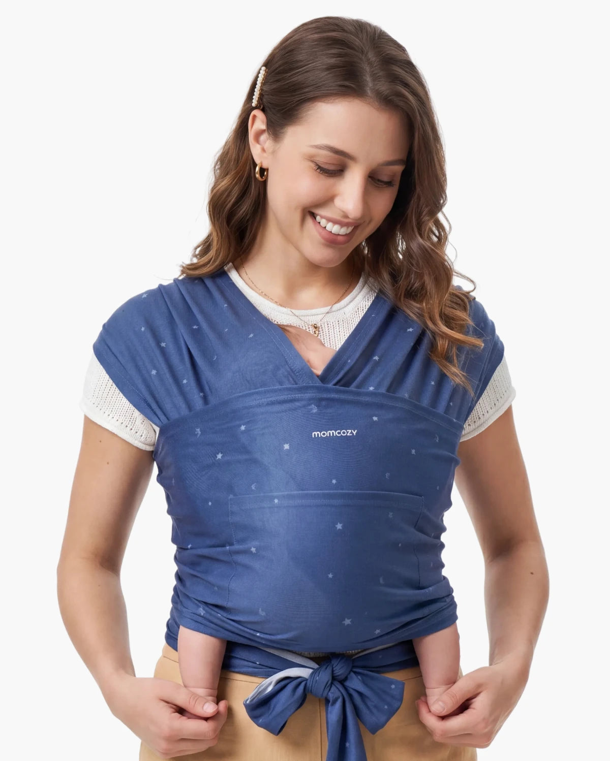 Łatwe do Noszenia, Wolne Ręce – Chusta Elastyczna do Noszenia Dziecka
