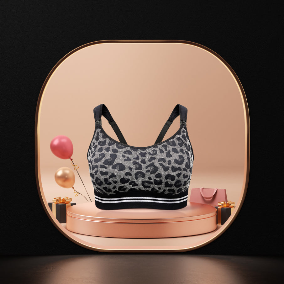 DEX - Bezszwowy Biustonosz do Pompowania bez Użycia Rąk 4 w 1 z Elastycznego Materiału-HF022