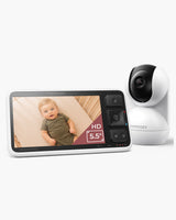 Inteligentna Niania Elektroniczna bez Wi-Fi 5,5 Cala Full HD (BM03 Czarna)