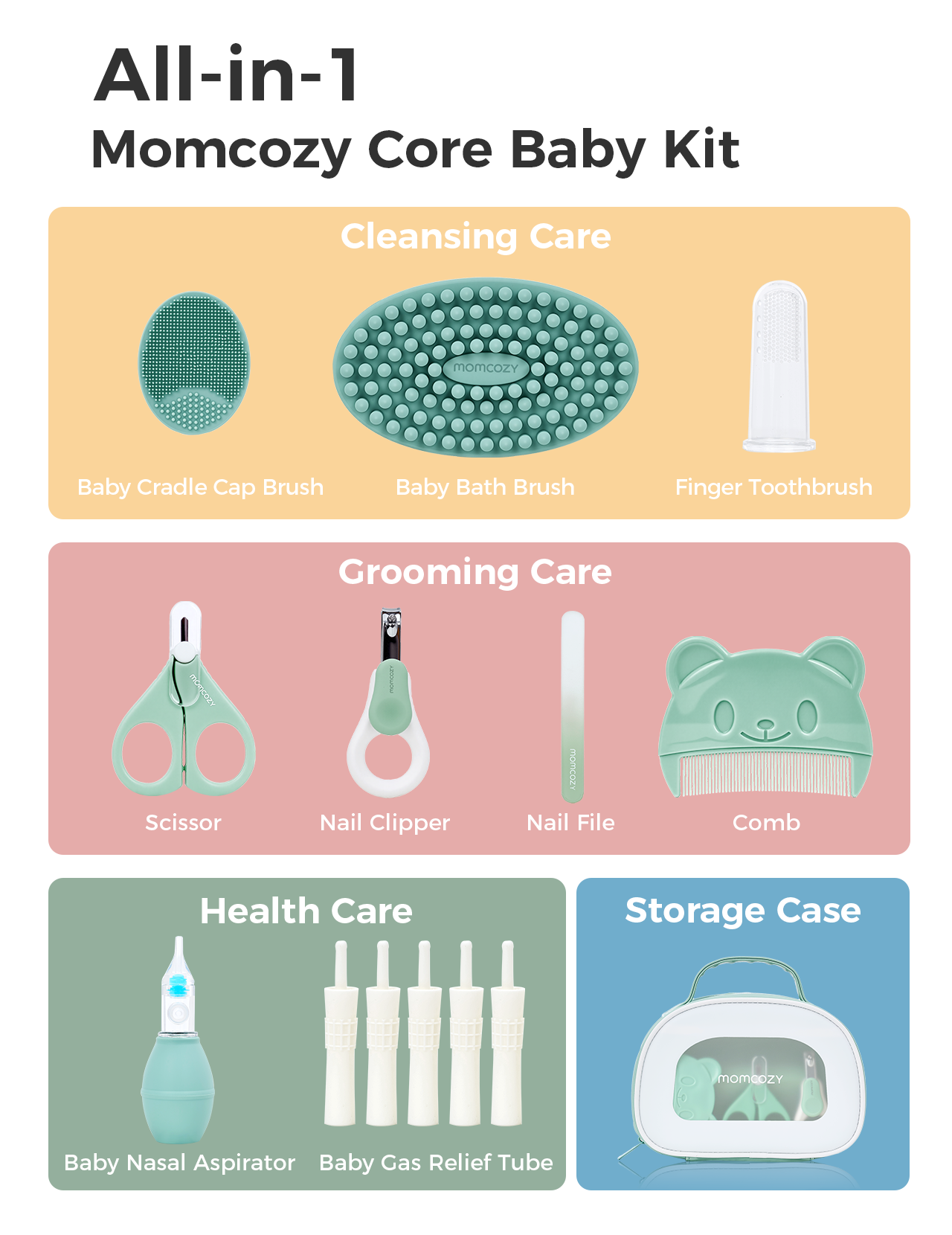 Momcozy All-in-1 Core Zestaw dla Dzieci