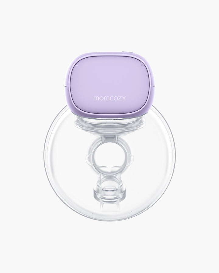 S9 Pro Wearable Breast Pump Purple Front