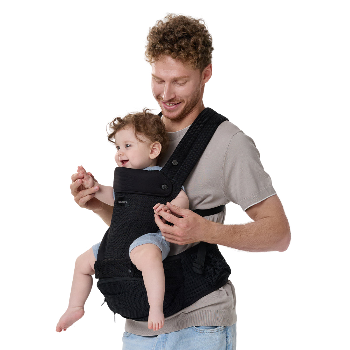 Move2Fit 2-in-1 Ergonomic Hip Seat Baby Carrier