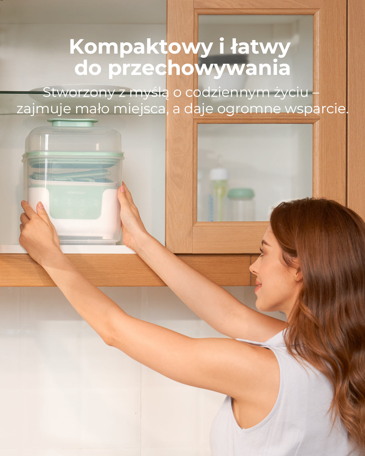 Momcozy 4 in 1 Compact Bottle Sterilizer and Dryer