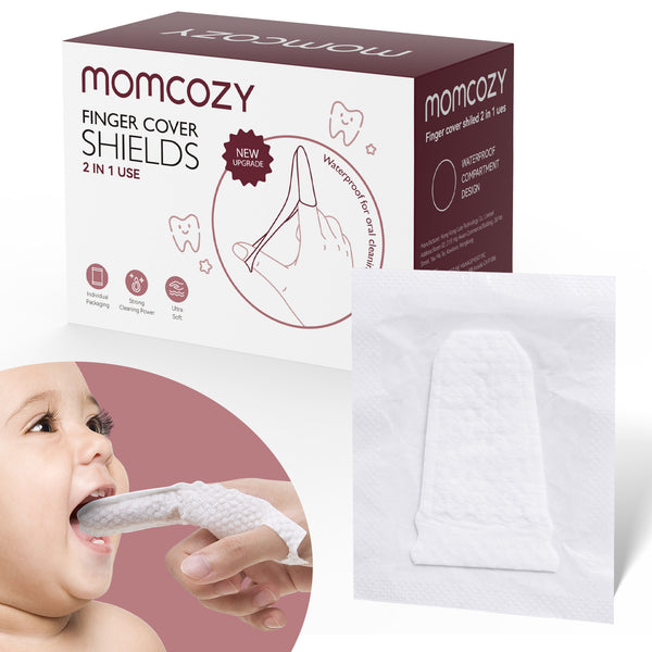 Momcozy Oral Care Series: Finger Wipes (30ct)