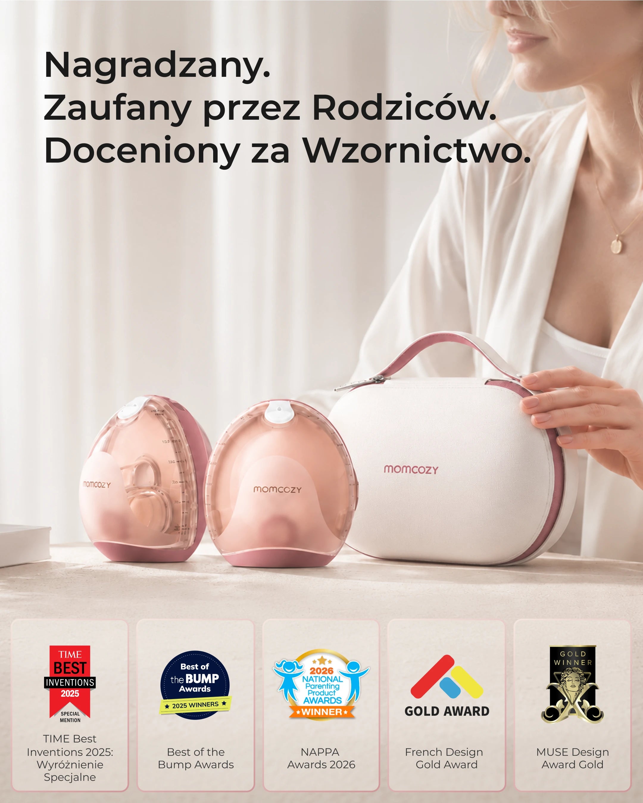 Momcozy Air 1 Ultra-slim Breast Pump