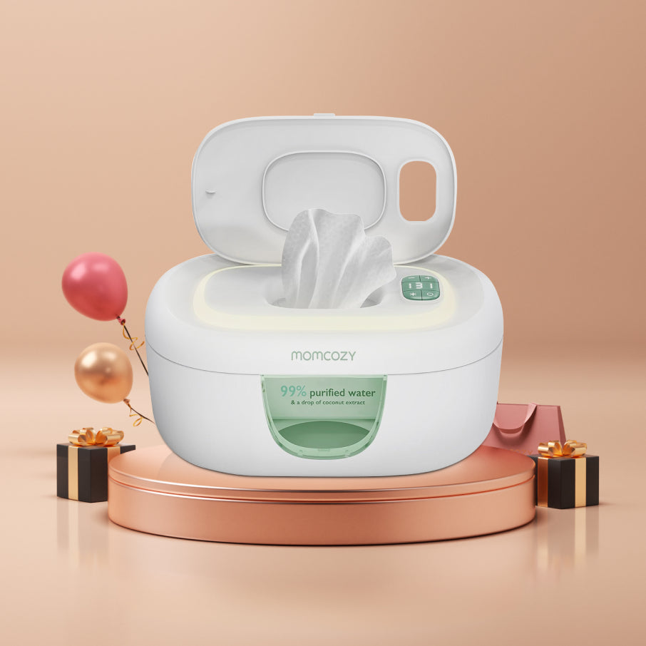 Momcozy Podgrzewacz Chusteczek Nawilżanych dla Niemowląt – Duża Pojemność