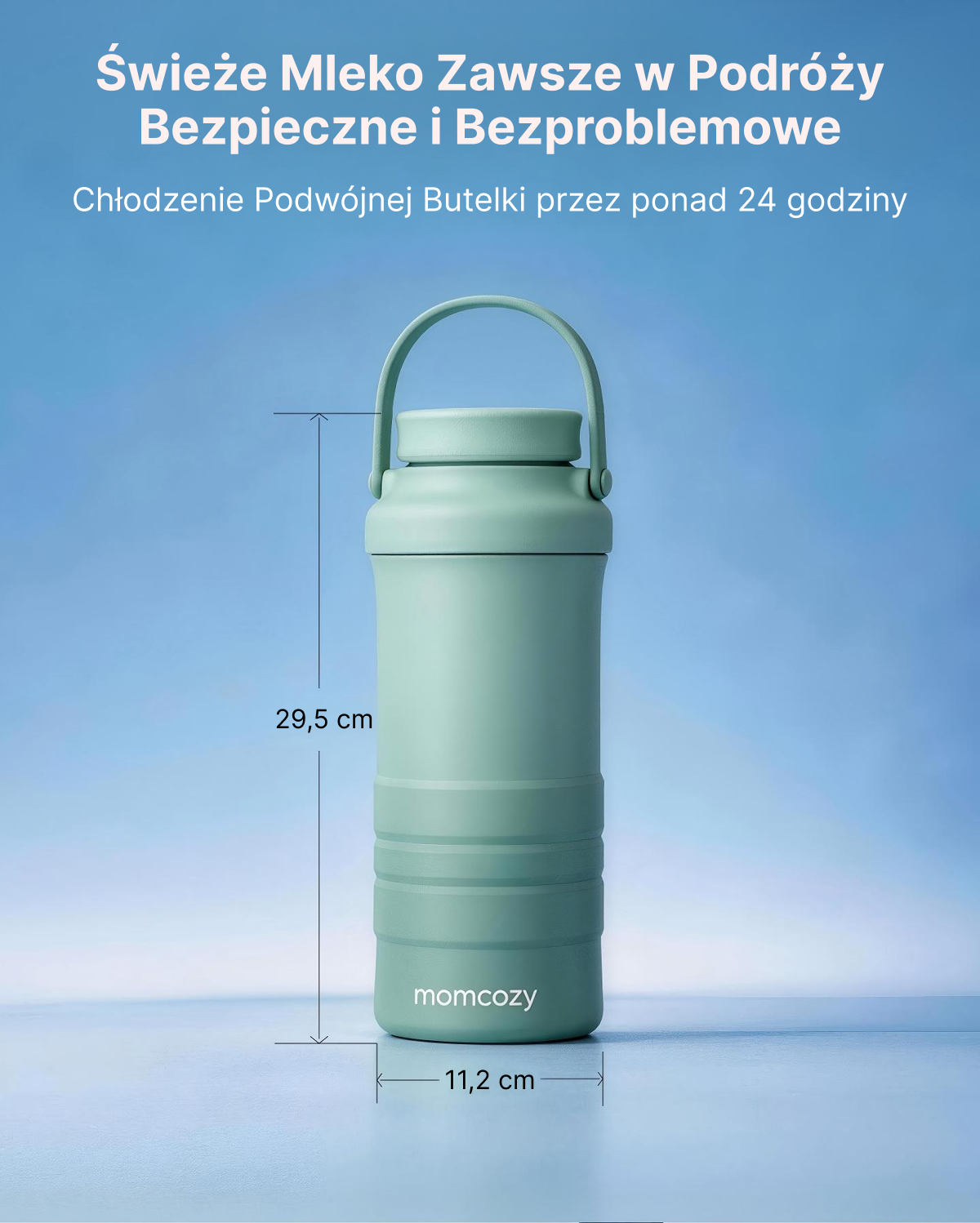 On-the-Go Bundle: Portable Baby Bottle Warmer + 22oz Baby Bottle Cooler