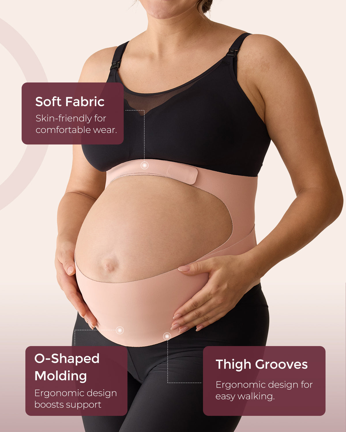 momiページ Momcozy Maternity Belly Band | Back Support