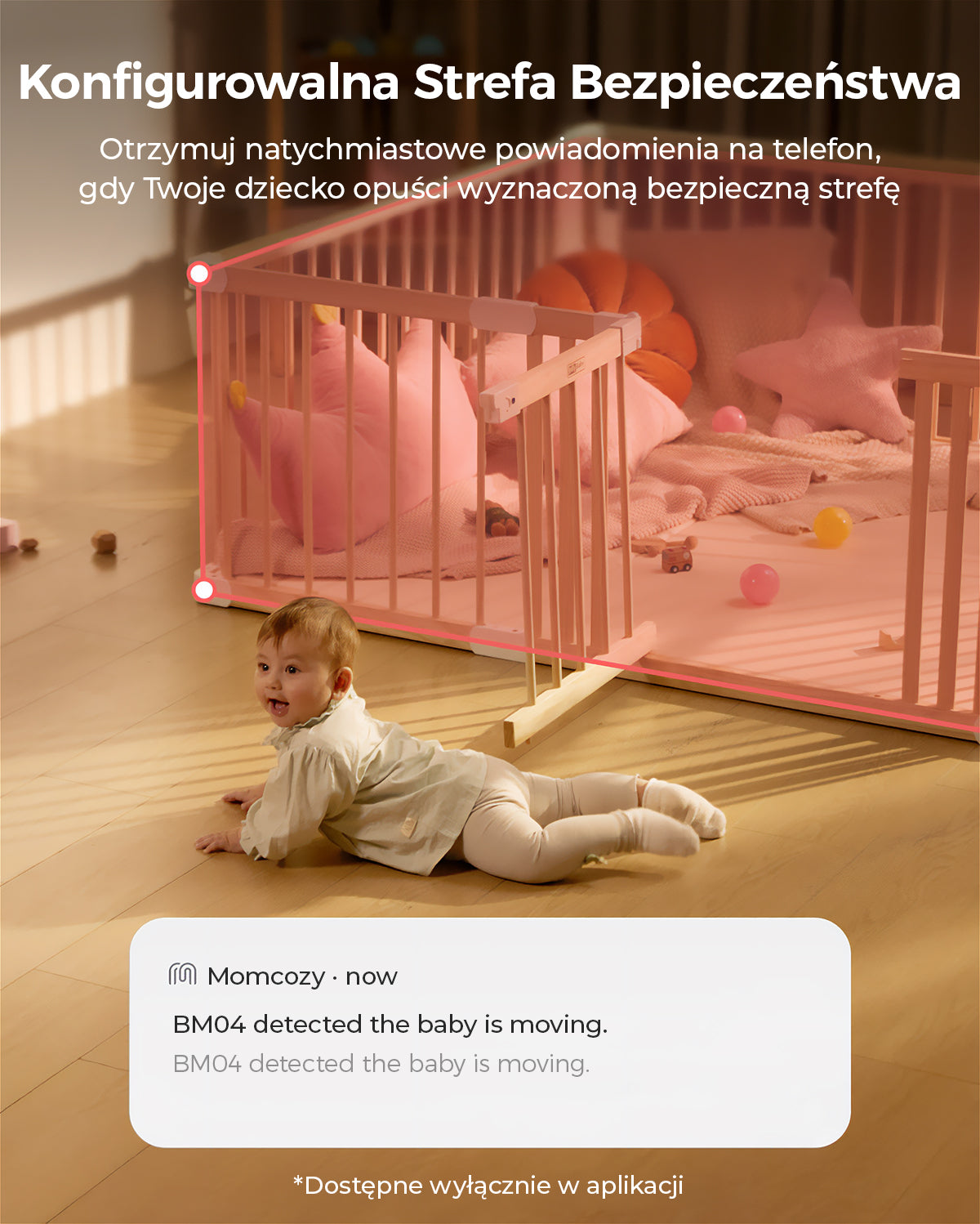 Momcozy 5-Inch Dual-mode Smart Baby Monitor with 2 Camera -BM04