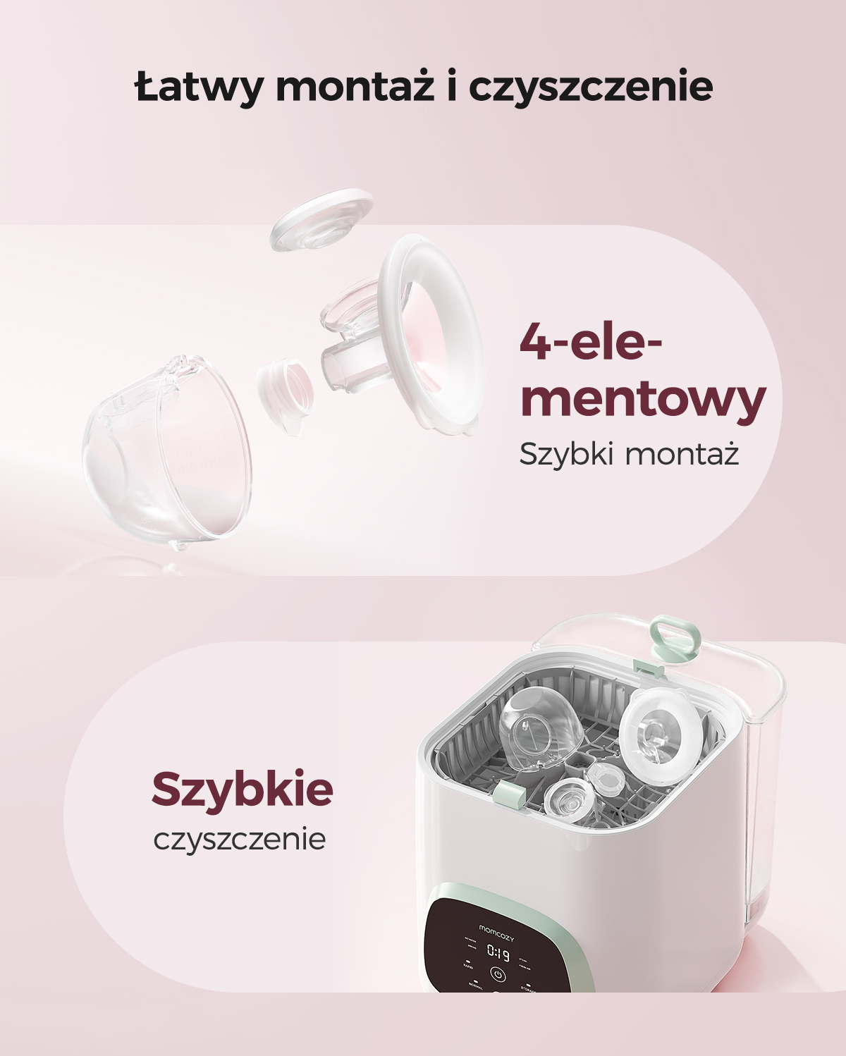 S12 Pro Quick Laktator Muszlowy - Nowość