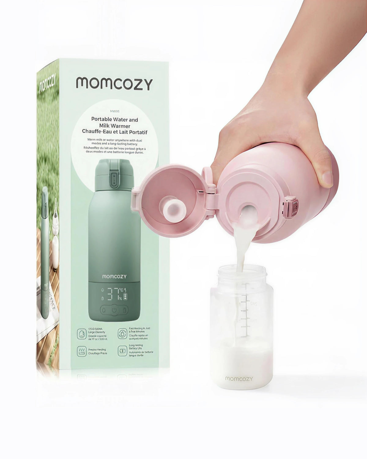 Superfast Portable Baby Bottle Warmer for Travel