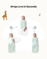 Momcozy Łatwy Otulacz Dla Niemowląt