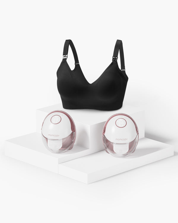 M6 Bra Bundle: M6 Hands-free Breast Pump and Nursing Bra-YN21