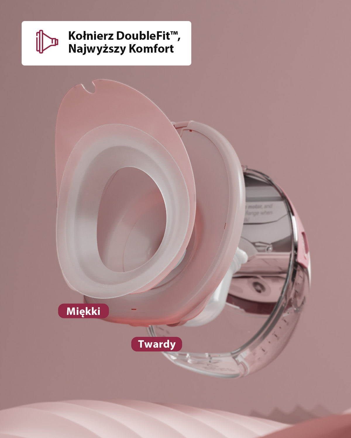 Momcozy Mobile Style™ Smukły Laktator Muszlowy | M6