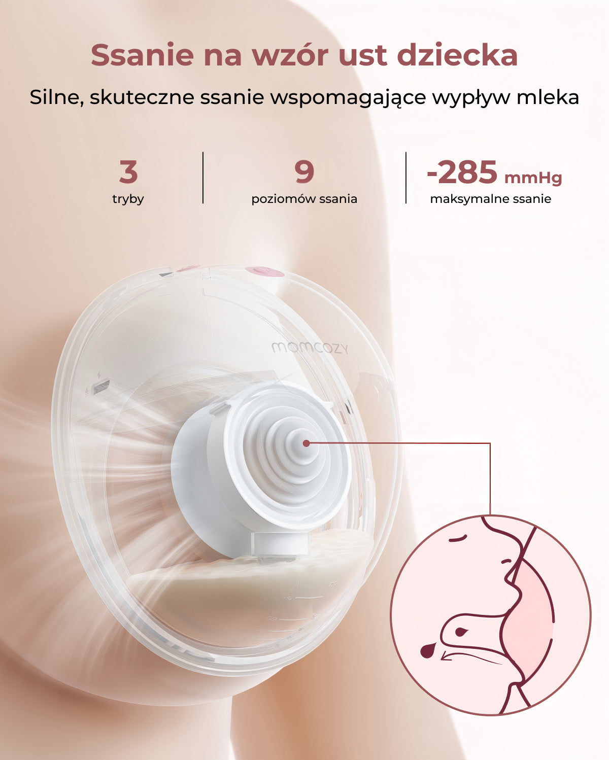 Nowość | M5 Smart Laktator Muszlowy – Ulepszony Sterowanie przez Aplikację