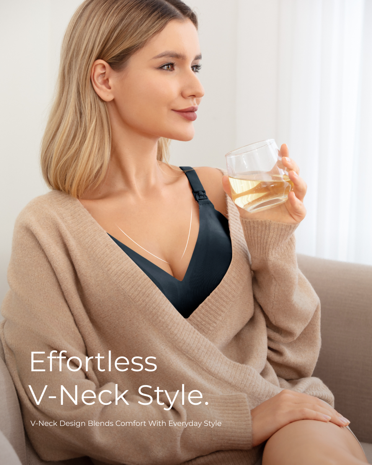 Biustonosz do Karmienia Momcozy CoolFit — Ultra Elastyczny