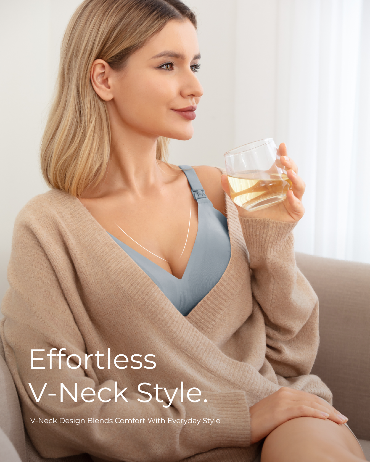 Biustonosz do Karmienia Momcozy CoolFit — Ultra Elastyczny