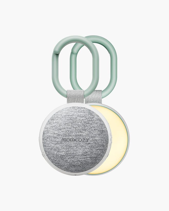 Portable Baby Sound Machine for Travel, Stroller & Sleep | Momcozy