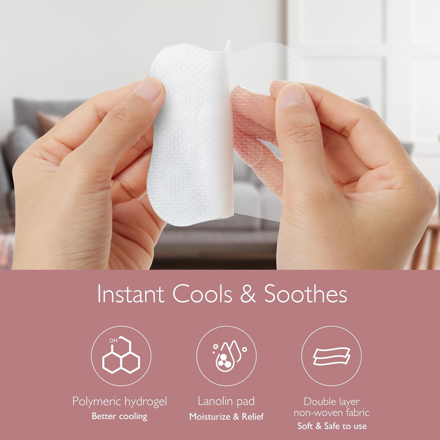 Momcozy Żelowe Wkładki Chłodzące