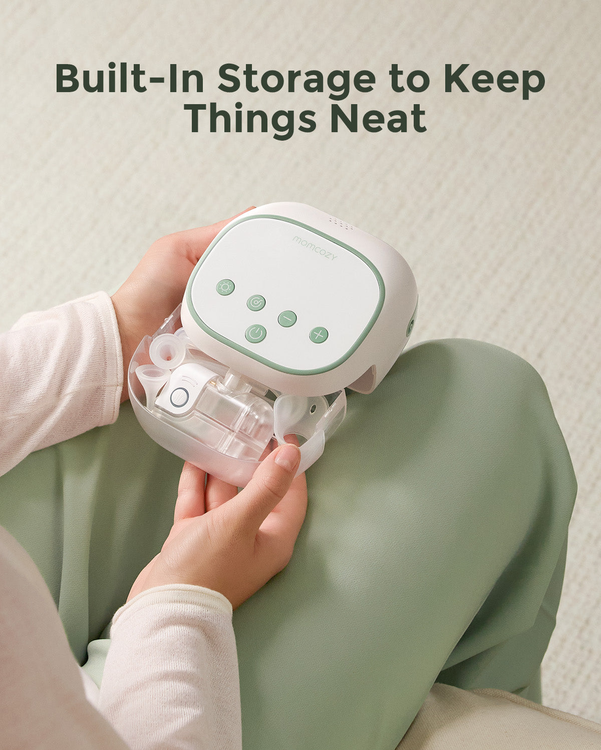 Momcozy BreezyClear Pro™ 2‑w 1 Elektryczny Aspirator do Nosa ze Sprayem & Ssaniem