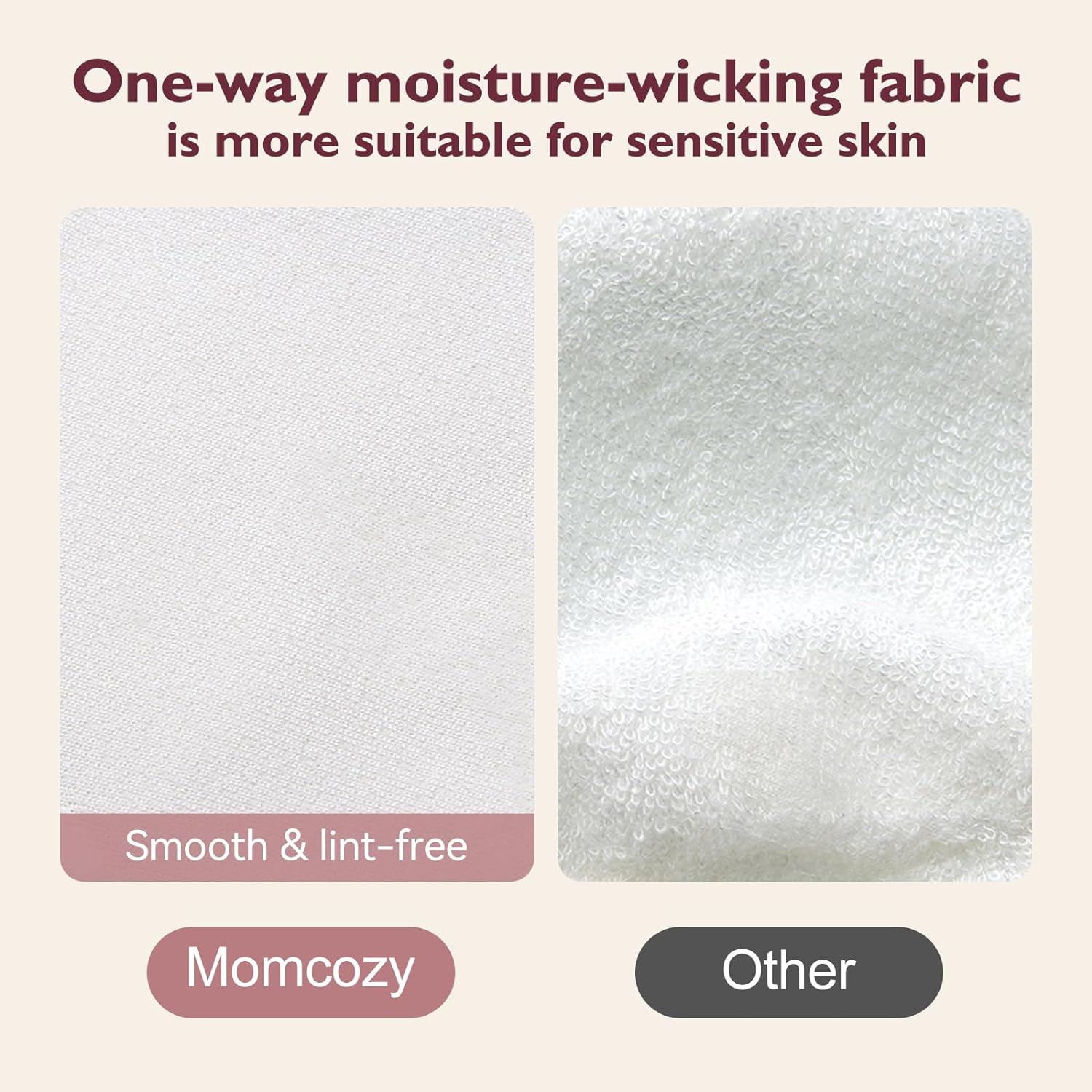 Momcozy Wielorazowe Wkładki Laktacyjne - 14 Sztuk