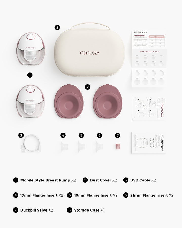 Hands-free Breast Pump Set