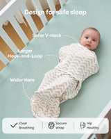 Momcozy Łatwy Otulacz Dla Niemowląt