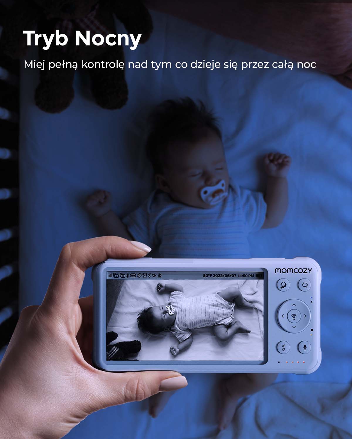1080P High - Performance Video Baby Monitor BM01