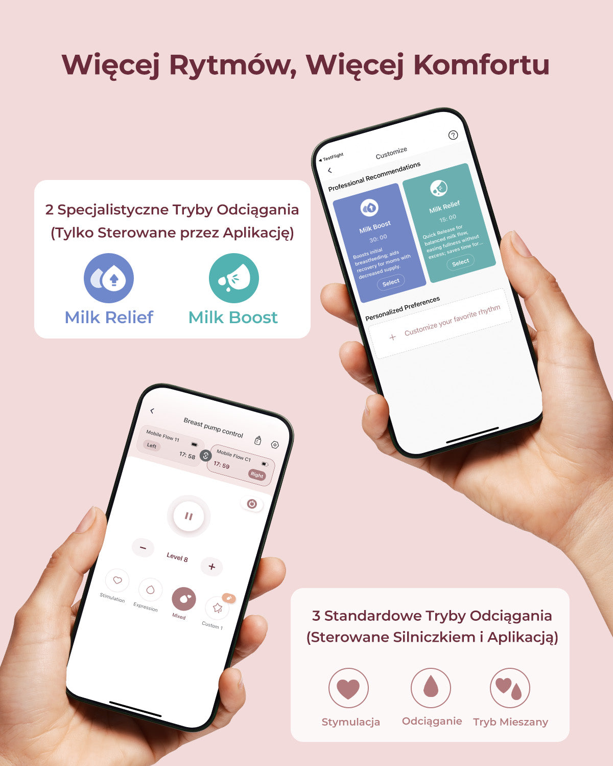 Momcozy Mobile Flow™ Hands-Free Breast Pump | M9
