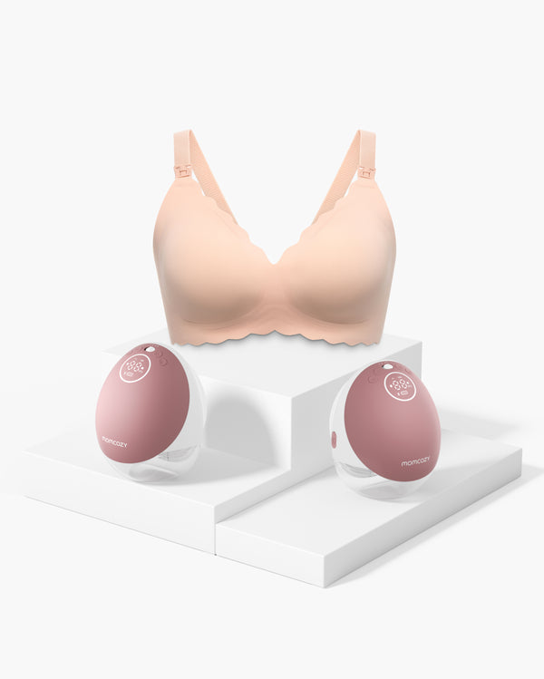 M9 Bra Bundle: M9 Breast Pump and YN46 Nursing Bra