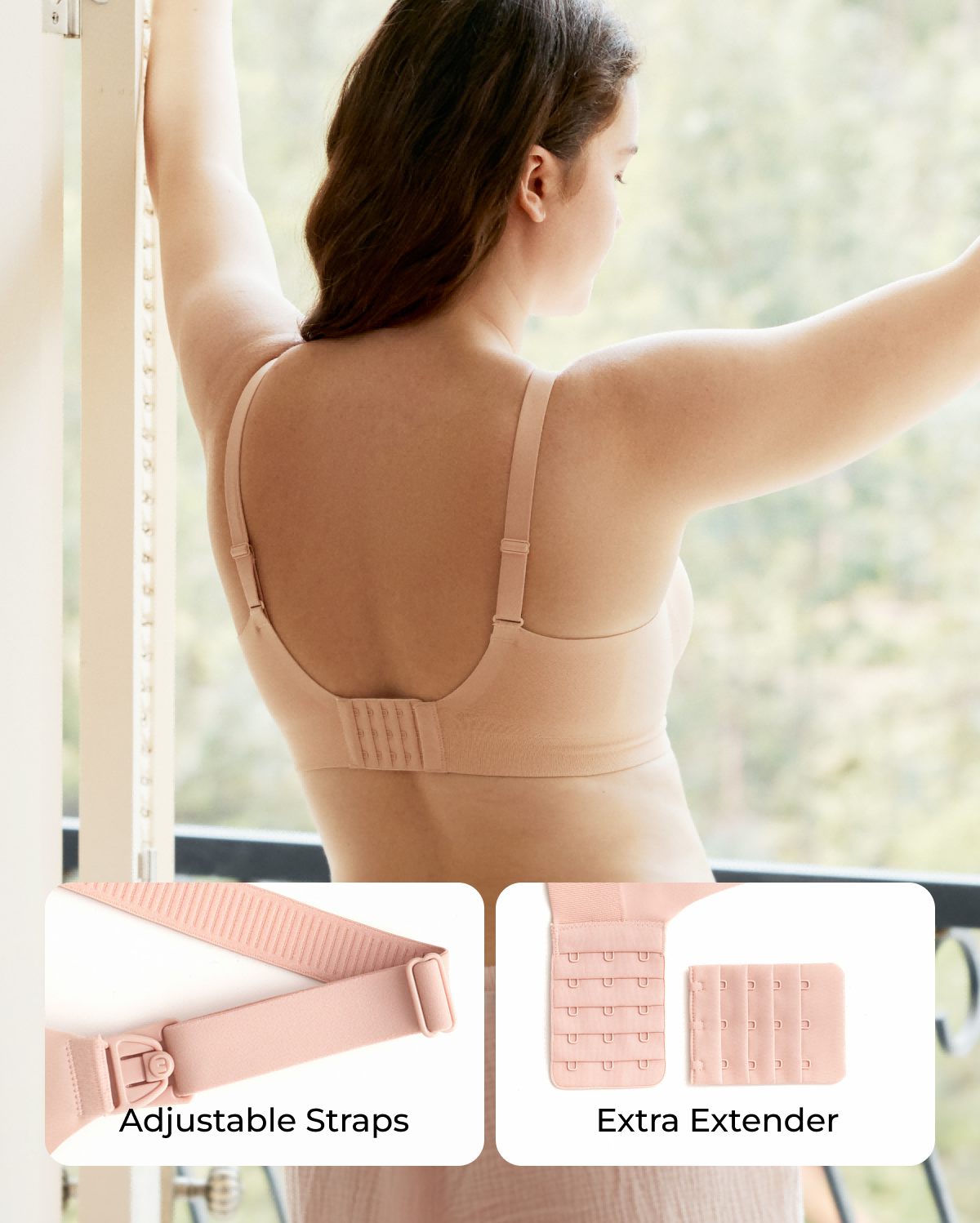 Biustonosz do Karmienia Momcozy CoolFit — Ultra Elastyczny