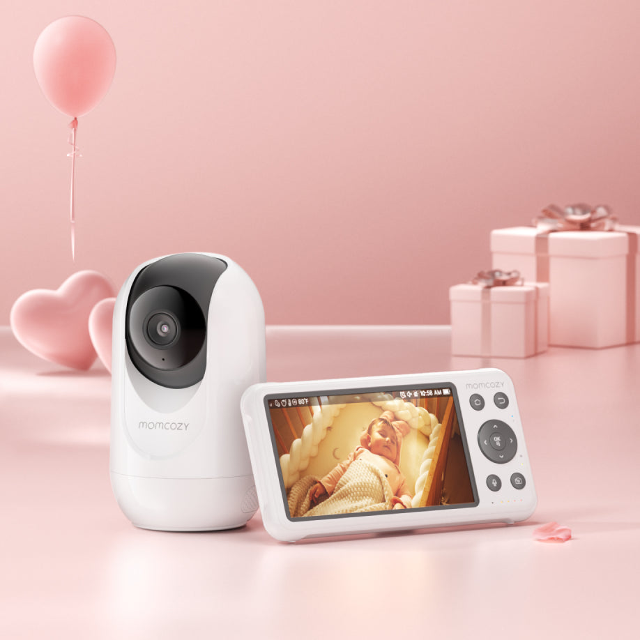 Momcozy 5-calowa Inteligentna Niania Elektroniczna w Trybie Dualnym - BM04