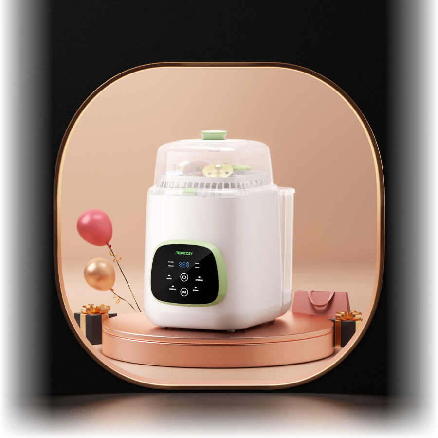 Myjka i Sterylizator do Butelek dla Niemowląt Momcozy KleanPal Pro