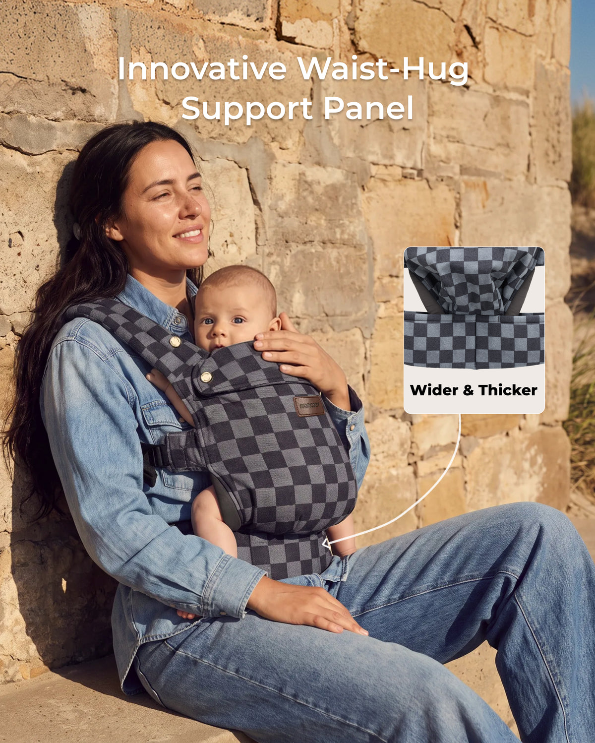 PureHug Baby Carrier - Ergonomic Cozy & Lightweight