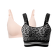 Ultra Soft Seamless Nursing Bra YN21 & DEX - 4-in-1 Hands Free Seamless Stretch Fabric Pumping Bra Bundle